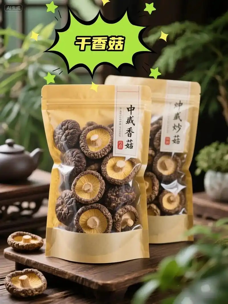 香菇干调味装